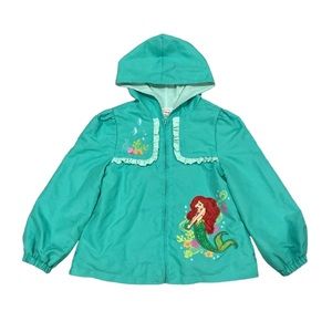 RARE Disney’s the Little Mermaid Rain Coat 5/6